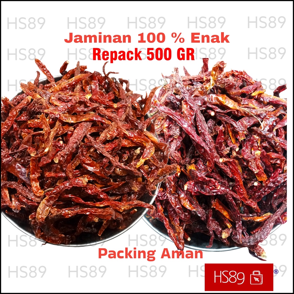 

Cabe Kering - Cabai Kering - Lada Kering Import 500 Gr