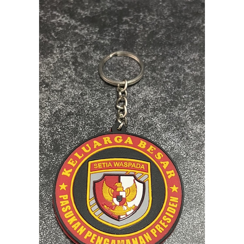 Gantungan Kunci Paspampres (Bulat) | Keychain | Gantungan Kunci
