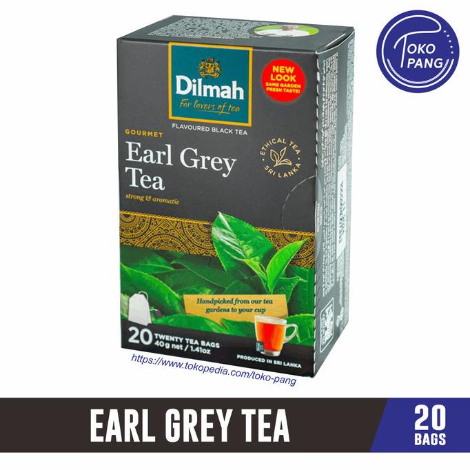 

[COD] Dilmah Earl Grey Tea [Kemasan Tag Tbag 20s] [COD]