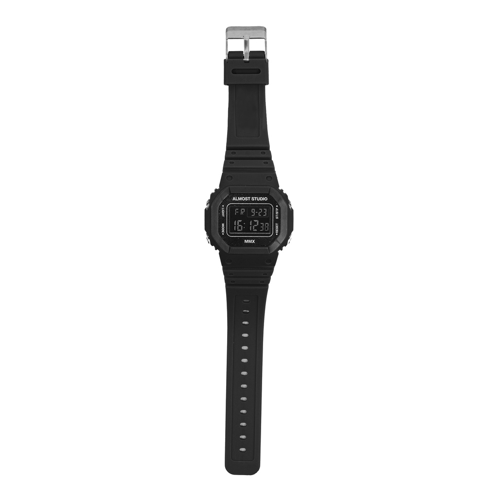 Almost Studio - Jam Tangan Digital - Black