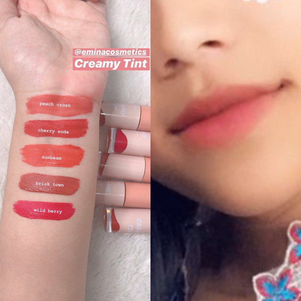 EMINA CREAMY TINT TERBARU GIRLSNEED77