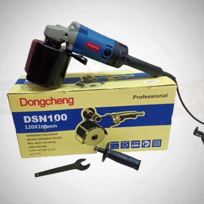 DONGCHENG Dsn 100 Mesin Gerinda Poles Grinding Polisher 120mm