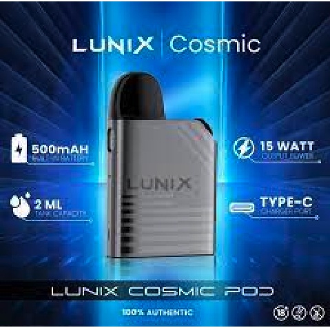 VAPE POD LUNIX COSMIC ORIGINAL TERBARU