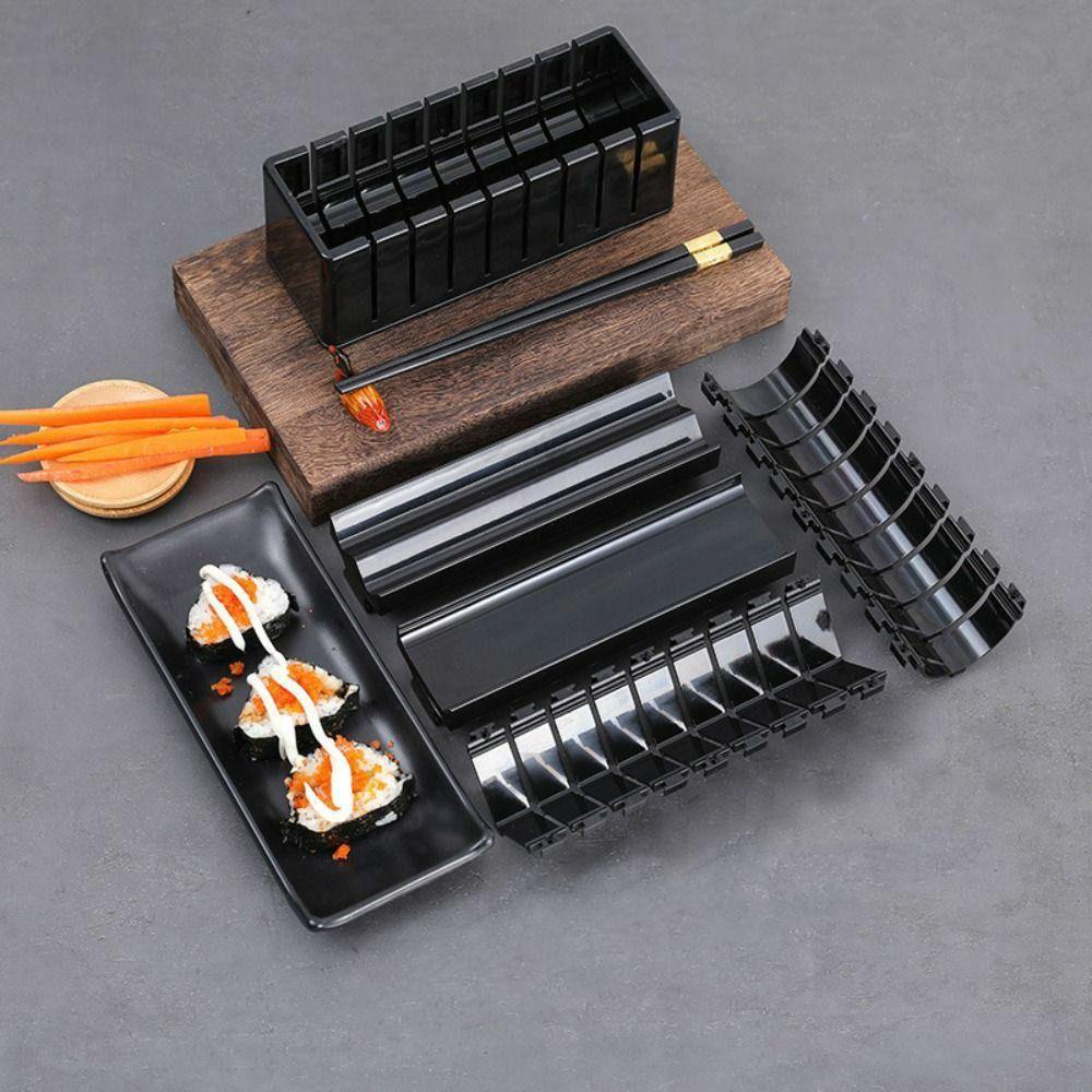 [Elegan] Sushi Making Kit Creative Non-Stick Cooking Sushi DIY Makanan Jepang Food Grade PP Sushi Press