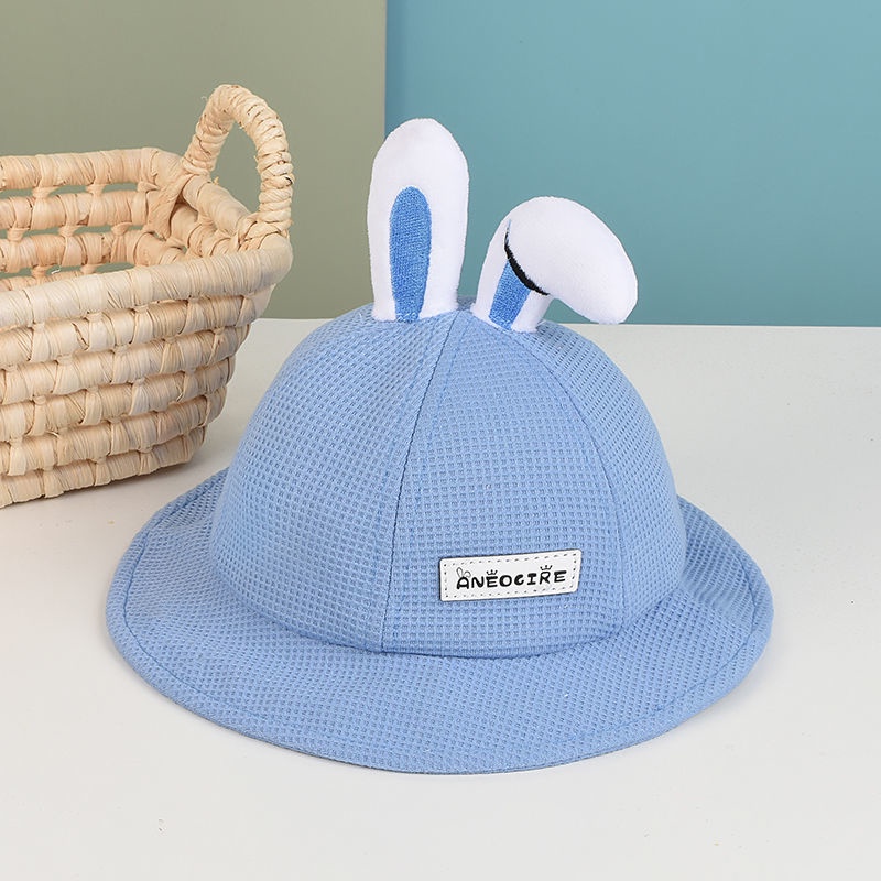 COD!!! topi bucket hat anak perempuan lucu ala korea motif BUNNY EAR usia 1-5 tahun import premium / babylovanta