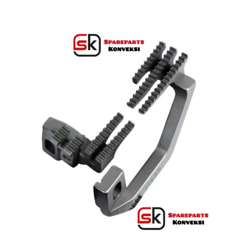 Gigi mesin obras typical / siruba 747f benang 4