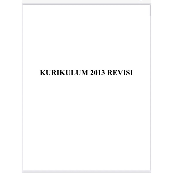 

kurikulum revisi