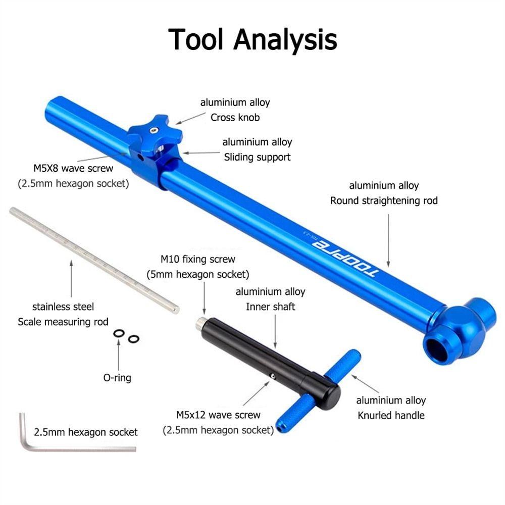 R-FLOWER Pengait Sepeda Aligner360° Rotation MTB Alignment Corrector Pengait Ekor Sepeda