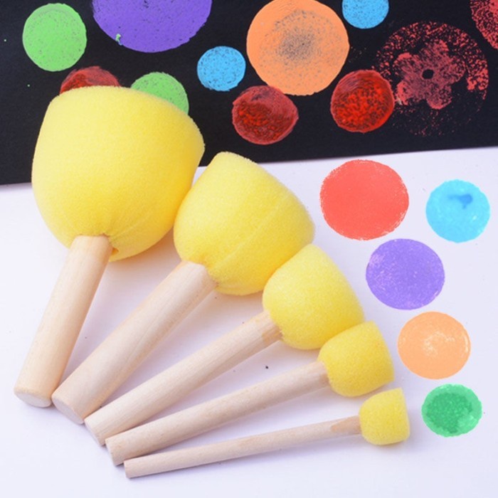 

Jual Mainan Edukasi Lukis Anak Dot Spons Lukis / Spon Bulat / Dotty Sponge Terbatas