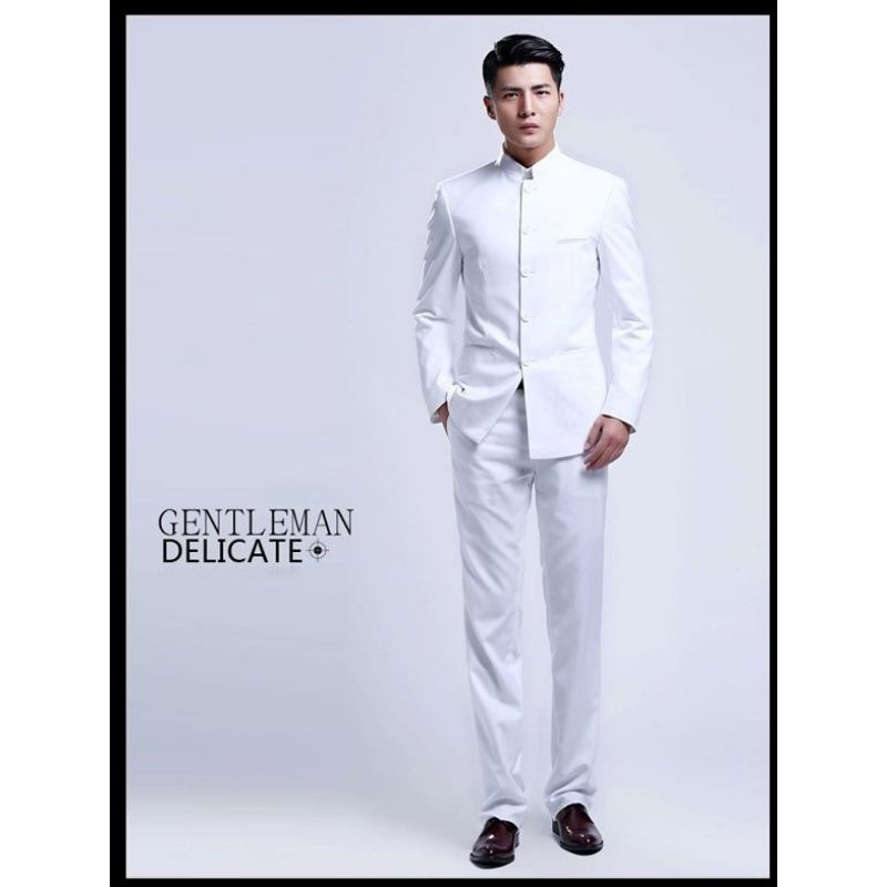 SETELAN JAS MANDARIN / SETELAN JASKO / CELANA RESMI / CELANA BAHAN / JAS DAN CELANA /SETELAN JAS KOKO PRIA/ SETELAN JAS MANDARIN PRIA / SETELAN JASKO PRIA / SETELAN JAS FORMAL NON FORMAL