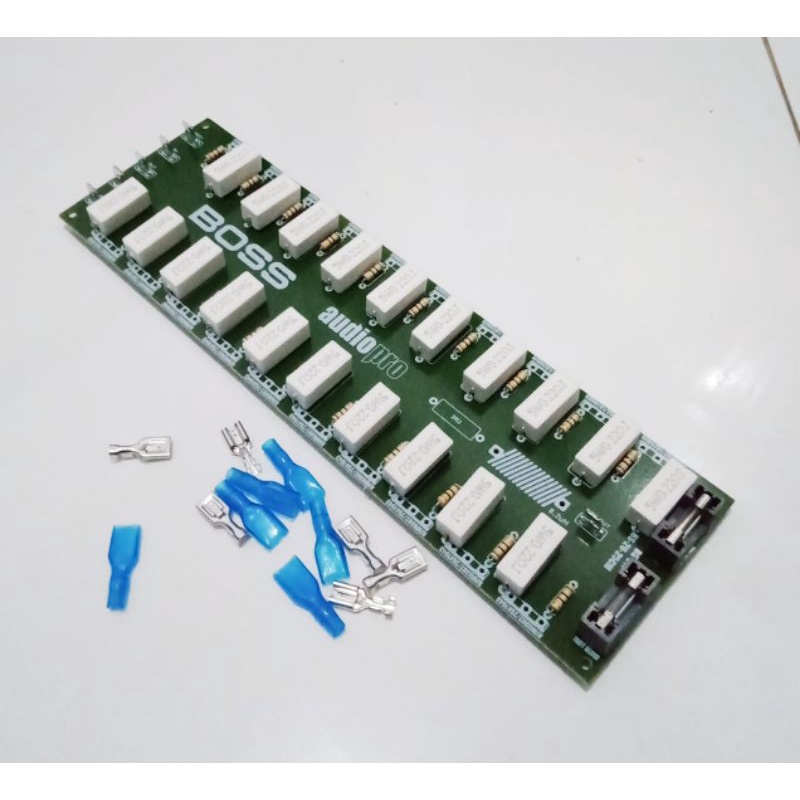 LINE FINAL 2U Untuk 10 Set Transistor Toshiba Lengkap Fuse Dan Skun PCB