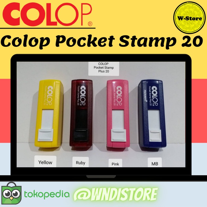 

Spesial Colop Pocket Stamp Plus 20 Sale!!!