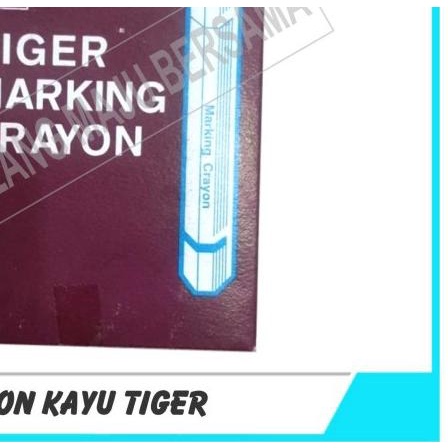 

Crayon Kayu Tiger - Putih