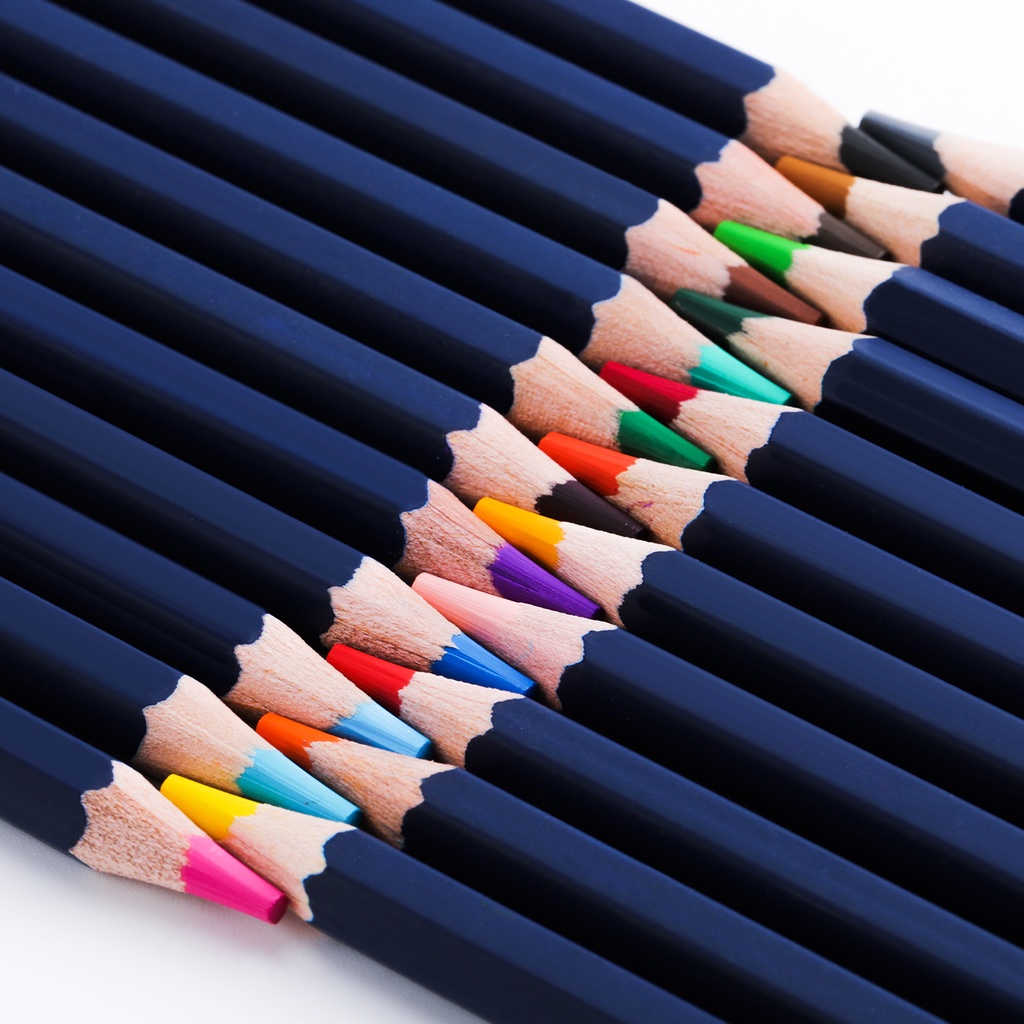 Deli Colored Pencil / Pensil Warna 24 36 48 72 Warna Lebih Panjang Teknologi Hybrid EC122