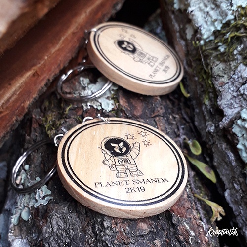 GANTUNGAN KUNCI KAYU CUSTOM