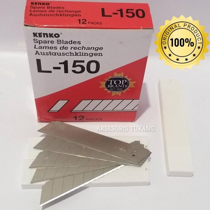 

`````````] Isi Cutter Besar Kenko L150 / Refill Mata Pisau Cutter Kenko