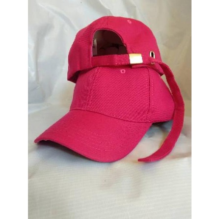 [COK.18Oc22d] Topi Baseball Polos Cap Tali Panjang