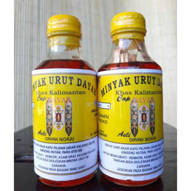 MINYAK URUT "DAYAK" KHAS KALIMANTAN