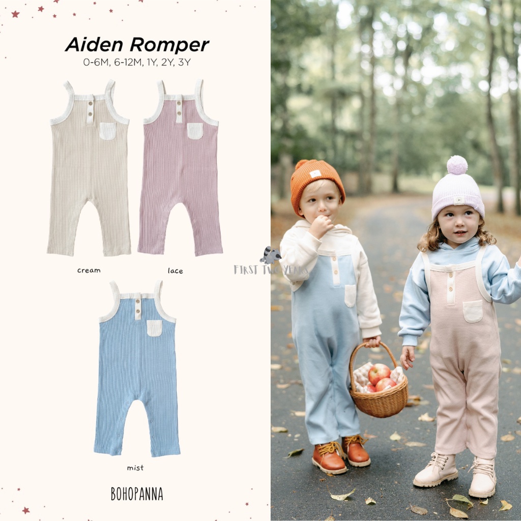 Bohopanna - Aiden Romper / Jumpsuit Bayi Dan Anak