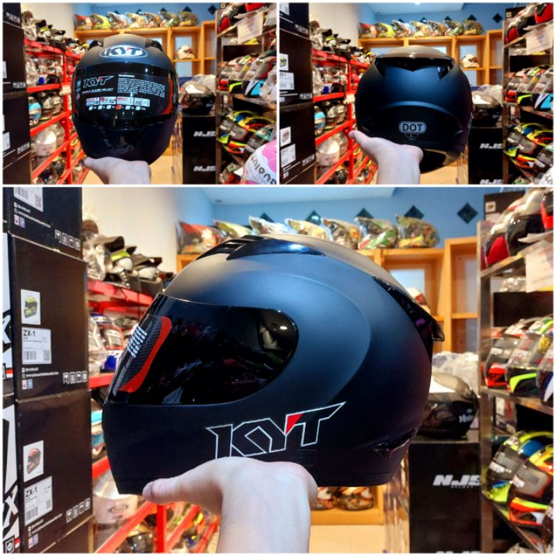 HELM KYT R10 BLACK DOFF