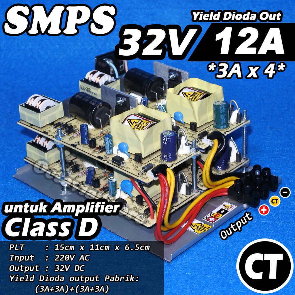 adaptor power supply SMPS 15V 24V 32V 39V 42V 45V 55V CT &amp; NON CT