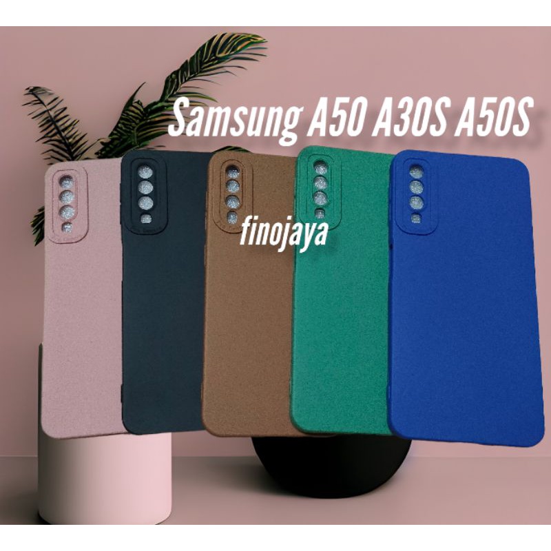 Softcase Samsung A50 A50S A30S Silikon Casing Selicon Case Macaron Pro Camera