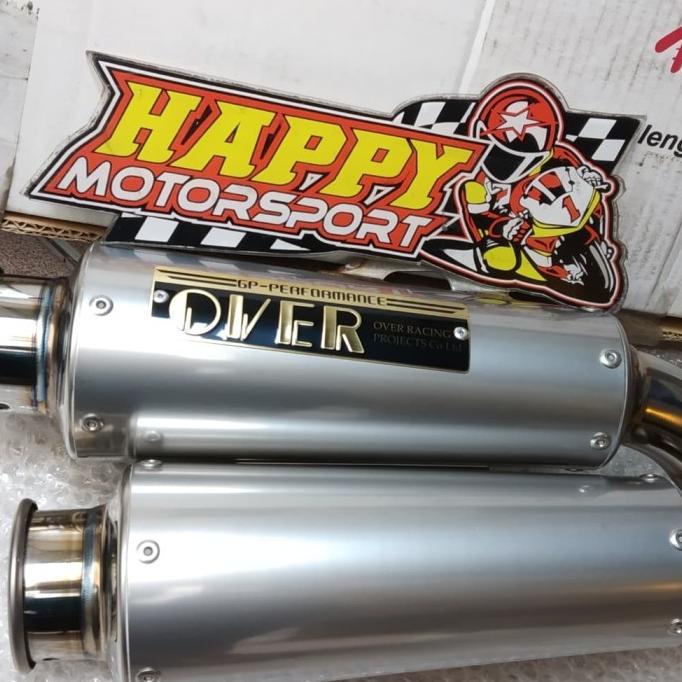 PRODUK- KNALPOT OVER RACING GP-RS SLIP ON SS KAWASAKI Z-800 MADE IN JAPAN .