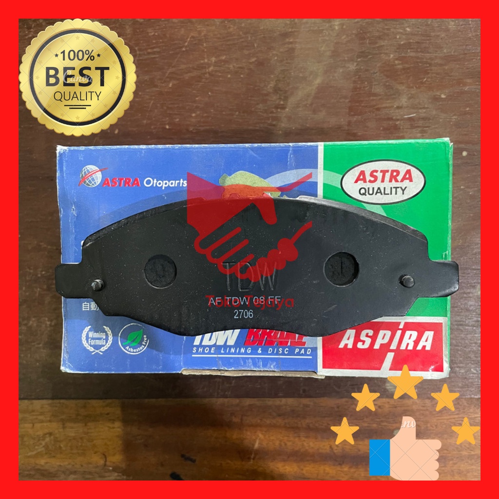 Kampas Rem Depan Brakepad TDW Inova