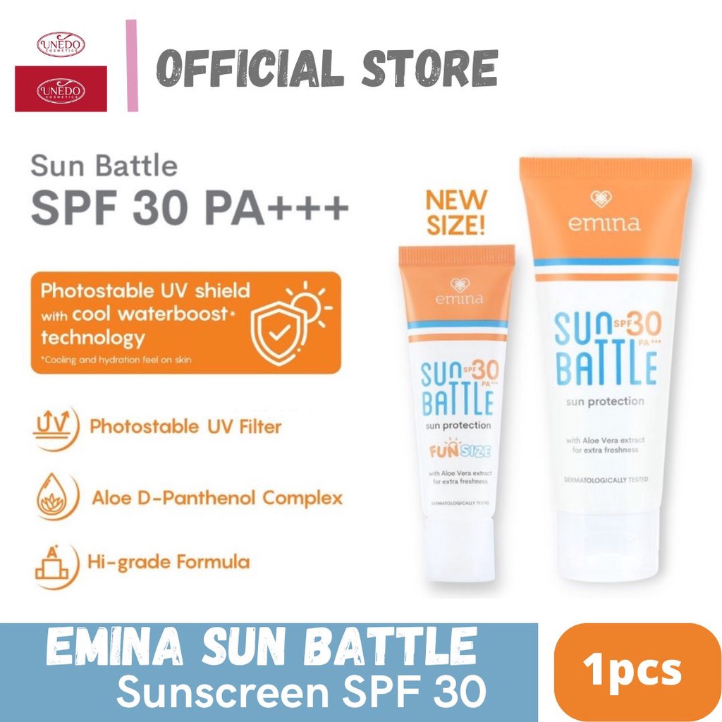 Emina Sun Battle SPF 30 PA+++ Suncreen Emina