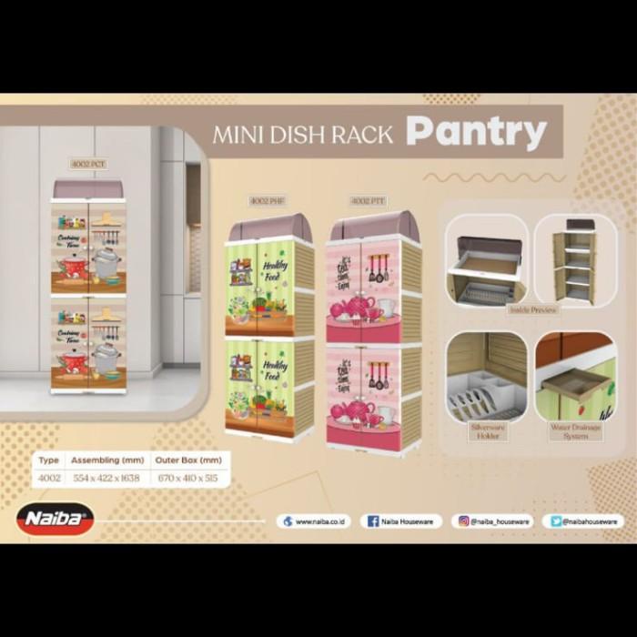 Rak Piring Rak Piring Plastik Naiba / Tempat Piring Naiba