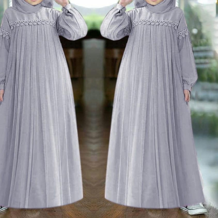 EXCLUSIVETQ - Nuraini Anak / Maxi Nuraini Kids / Gamis Anak Tile|RA8