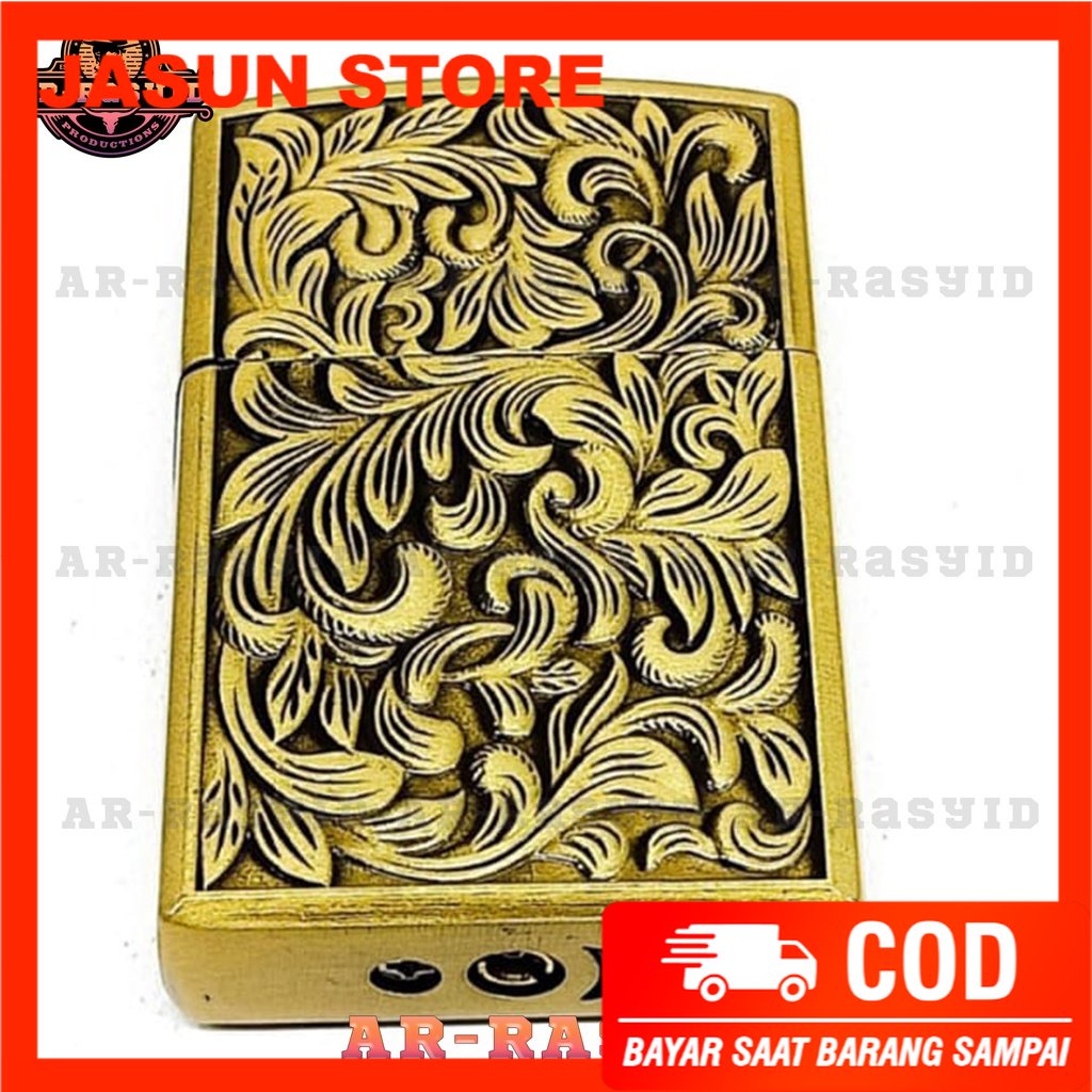 Bisa COD! Korek Api Roda Api Gas Motif Batik 3911