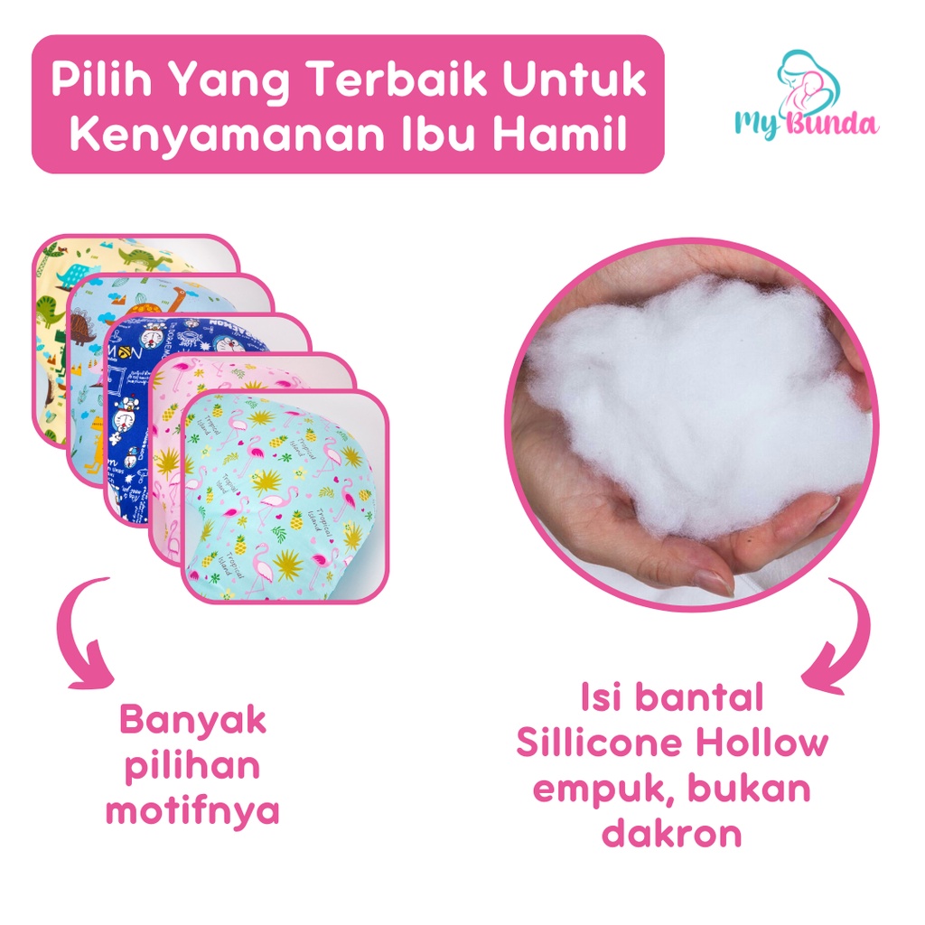 Bantal Ibu Hamil Tidur Bantal Buat Ibu Hamil Jenis Bantal Hamil Premium dengan Desain Bantal Bumil yang Sangat Cocok untuk Jadi Guling Hamil Bantal Perut Ibu Hamil dan Kado Ibu Hamil - Motif BK01