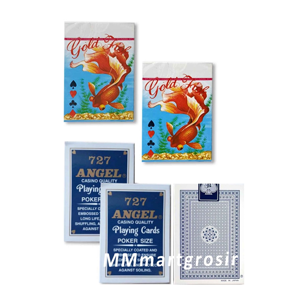 Kartu Remi GOLD FISH 838 / Playing Card / Mainan Kartu Remi / 1 Deck