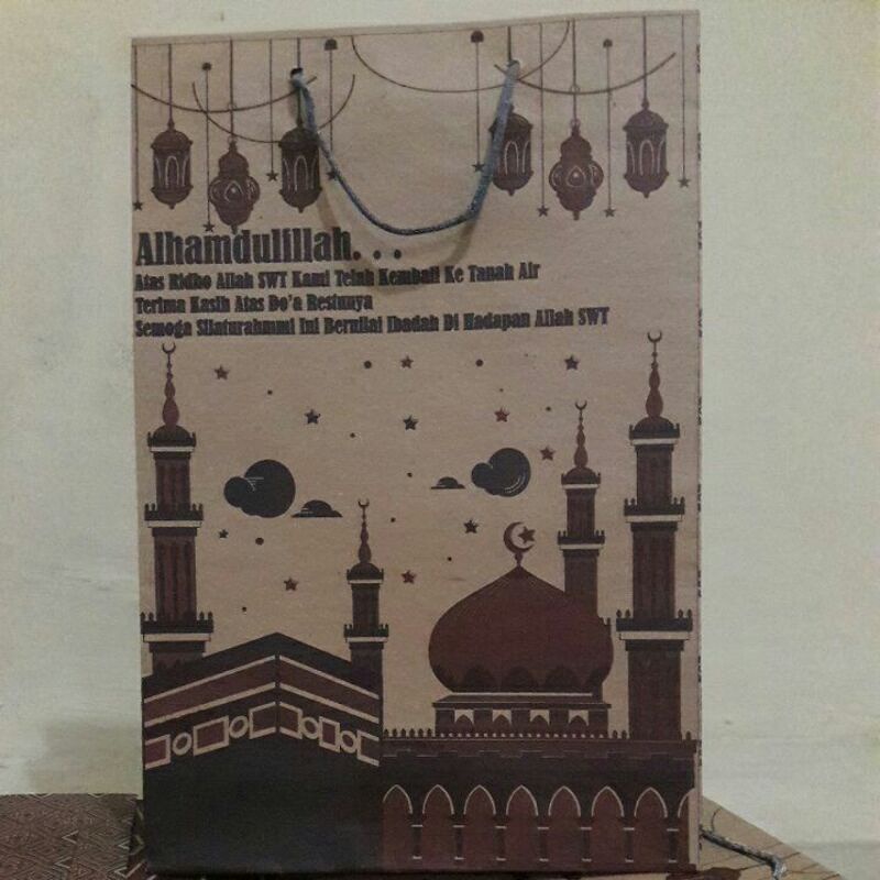 

10pcs Tas Paperbag Haji & Umroh