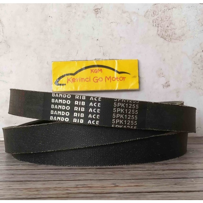 BANDO VAN BELT 5PK 1255 RIB BELT TALI KIPAS DINAMO AC FEROZA