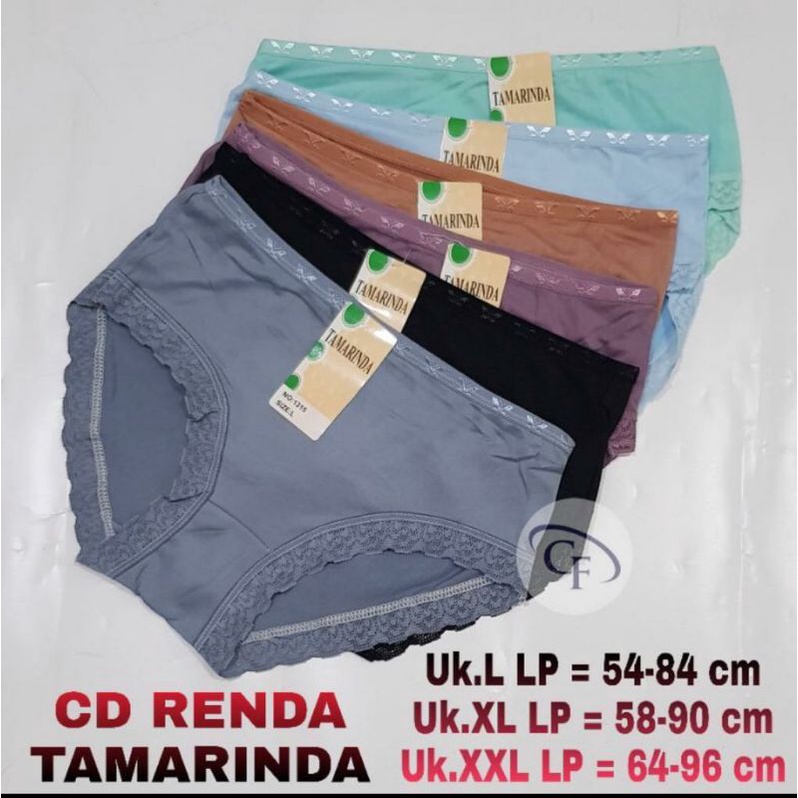 Celana Dalam Perempuan Renda | CD Tamarinda Renda