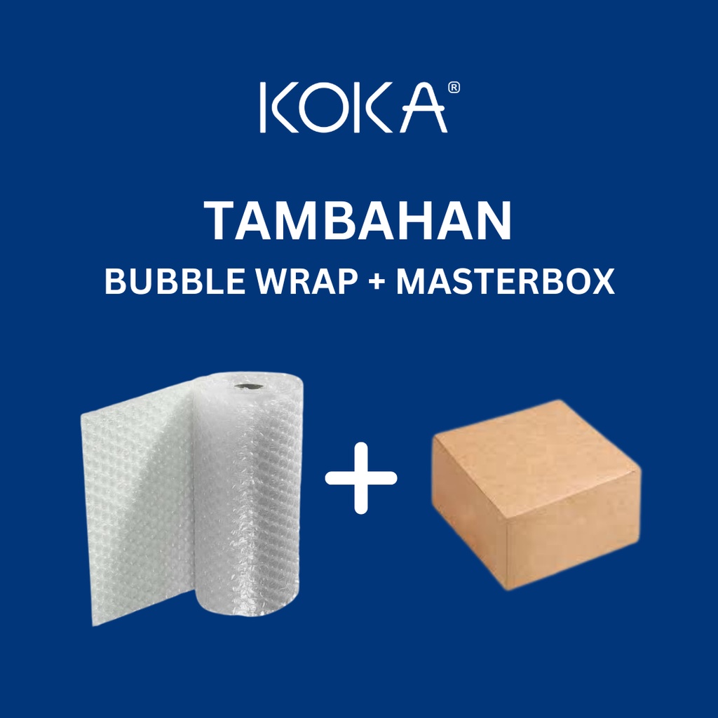 

TAMBAHAN BUBBLE WRAP & MASTER BOX