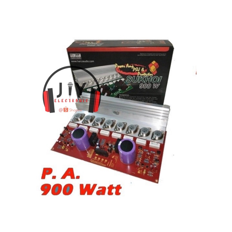 Kit Modul Power Stereo + PSU Sukhoi 900watt 900w Bell BGR