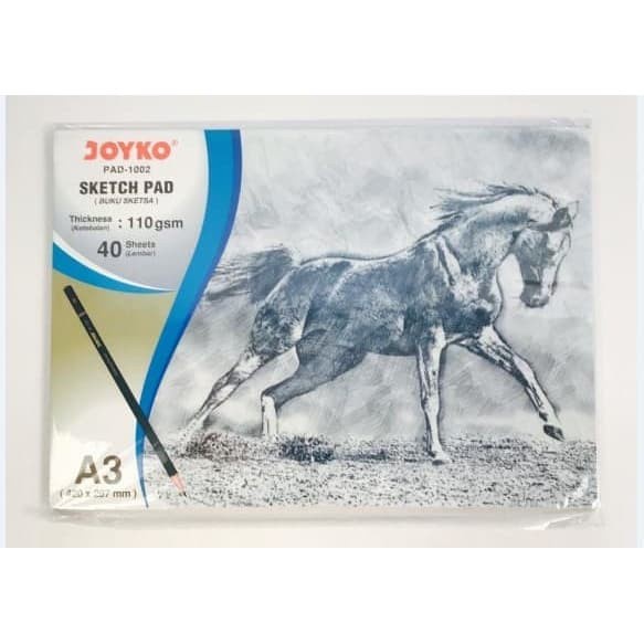 

Kusus Hari Ini Buku Sketsa Sketch Book Pad-1002 A3 Joyko Promo