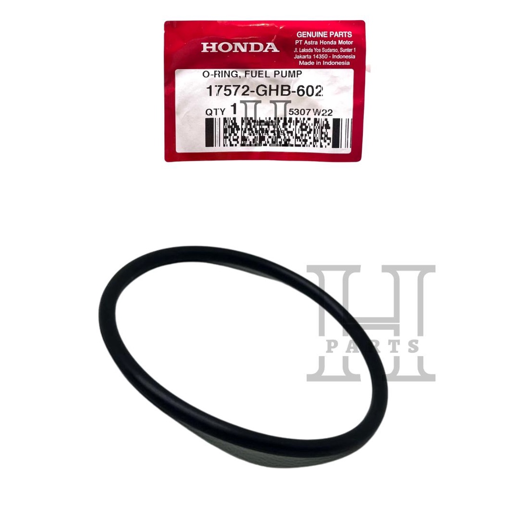 ORING 0-RING SEAL SIL POMPA BENSIN FUEL PUMP PCX 150 K97 PCX Hybrid Sonic 150R K56 Supra GTR 150 K56F Vario 125 eSP K60 Vario 150 eSP K59J New Vario 125 eSP K60R New Vario 150 eSP K59j 17572-GHB-602 ASLI ORIGINAL AHM HGP HONDA