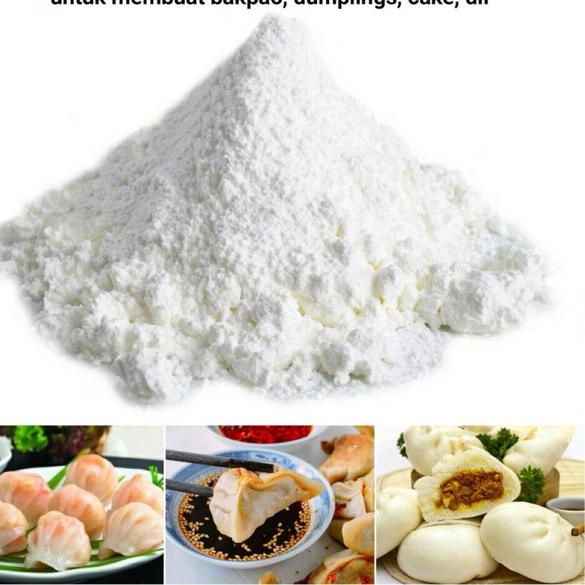 

Sale Sekarang--Tepung Tang Mien repack 500 gram Teng Mien untuk Dimsum