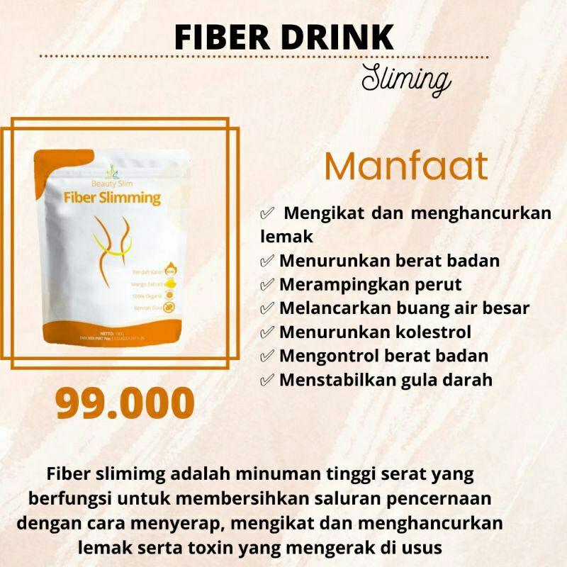 

FIBER DRINK MINUMAN PELANGSING