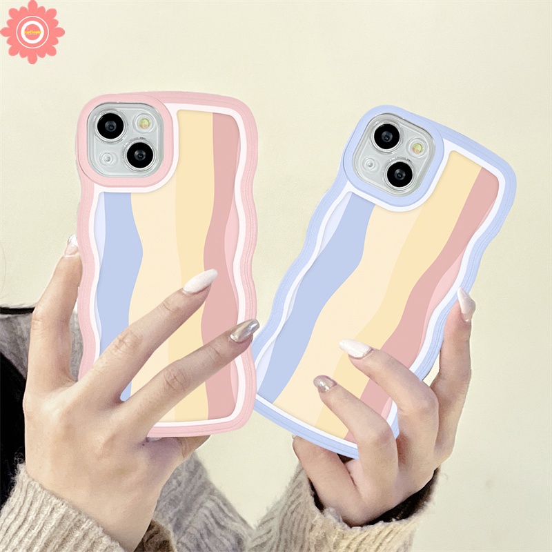 Soft Case TPU Motif NFC Warna Pelangi Untuk Redmi Note 10 10s 11 11s 9 8 10 Pro Note10 Pro Max Plus Redmi 9A 10A 10 9 9T 10C 9C 9C