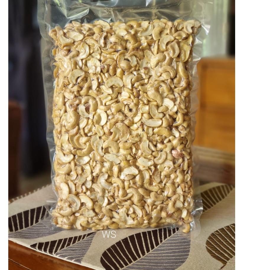 

COD✔️Kacang mede pecahan, kacang mede pecah, kacang mete pecah, belah dua campur (SS) 1kg|SQ1