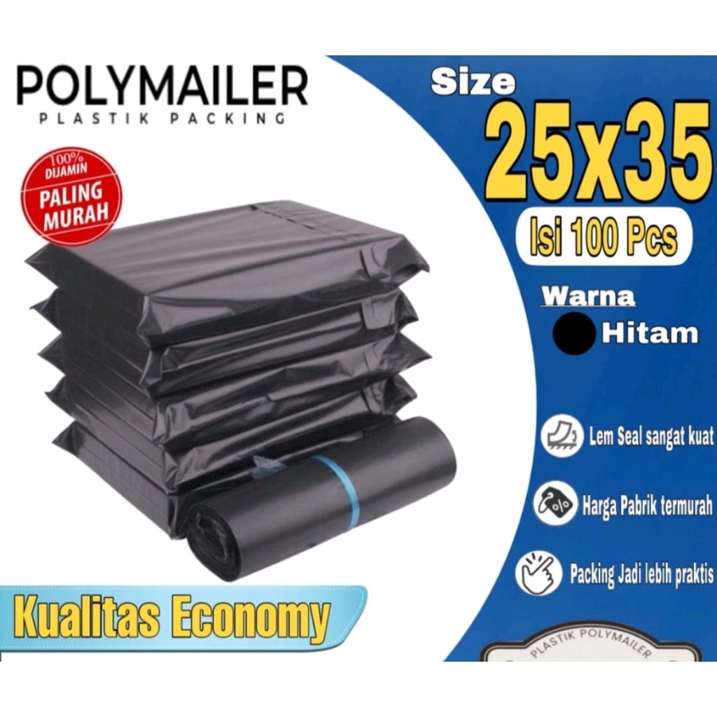 

Plastik polymailer 25 x 35 plastik packing Hd (ADA LEM)/ plastik packing hitam 25x35 ada LEM/ plastik packing online shop plastik polymailer murah ada lem