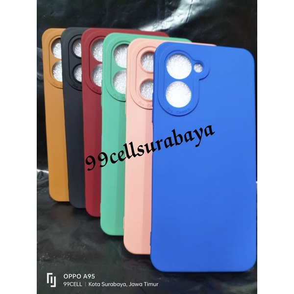 Silicon pro camera case macaron Realme C33 &amp; Realme C55 new produk