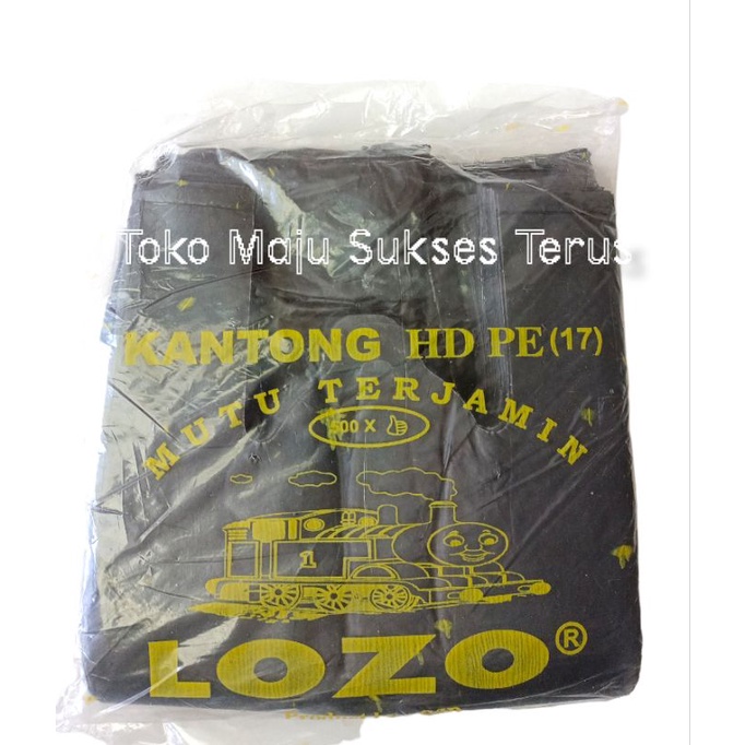 Kresek Kantong  Hitam Lozo Tebal Tidak Mudah Sobek