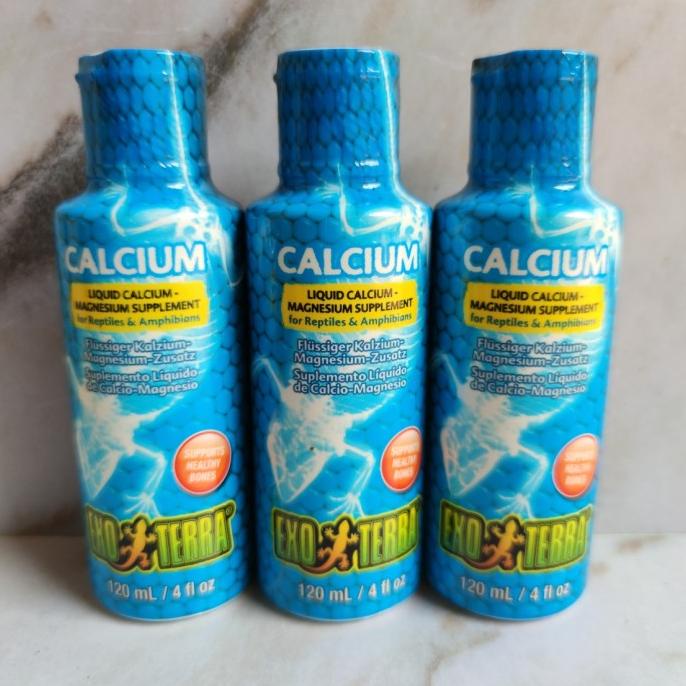 Kalsium Kura Kalsium Reptil Kalsium Cair Kalsium Exoterra 120 Ml
