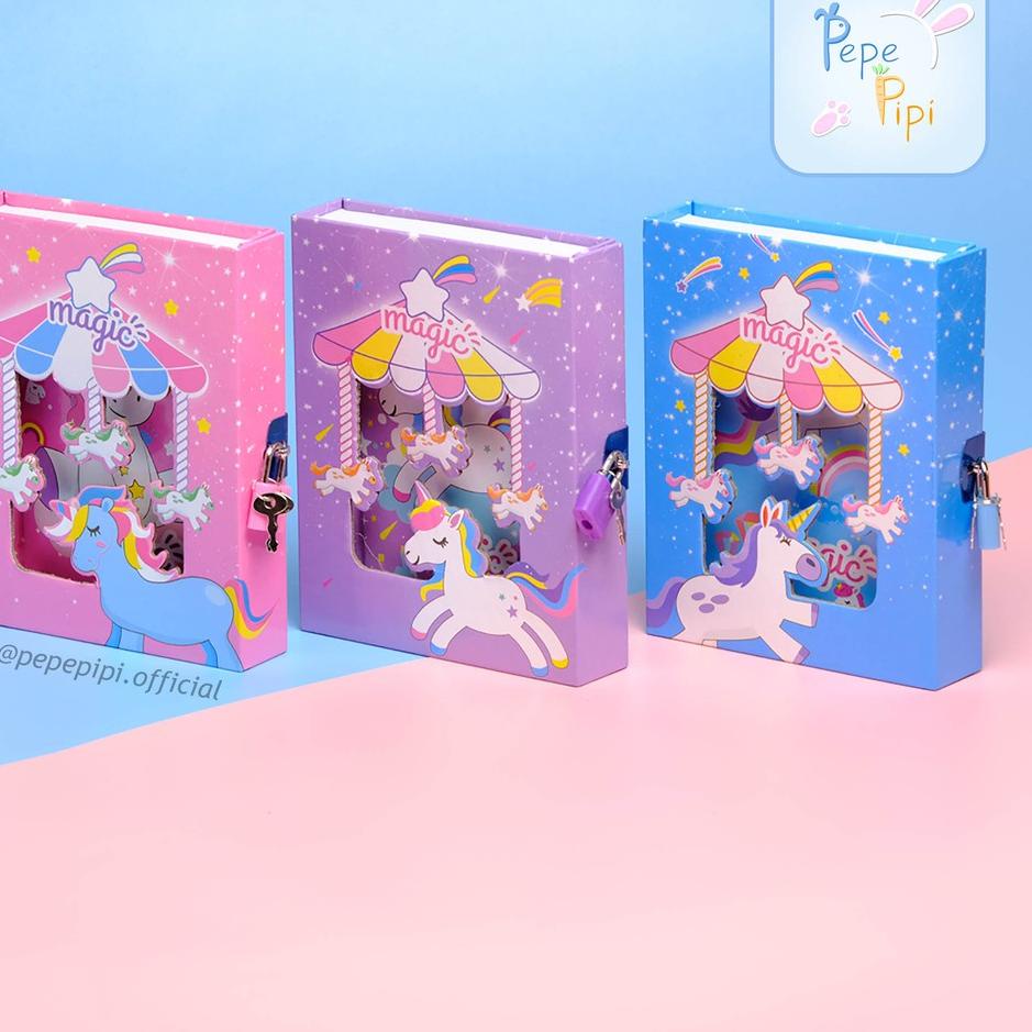 

Best product Buku Diary Unicorn Note Book Dengan Kunci Gembok Tebal bisa COD ➦ ★★